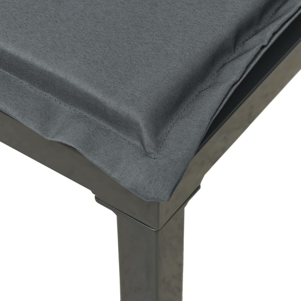 6-Tlg. Garten-Lounge-Set Schwarz Und Grau Poly Rattan