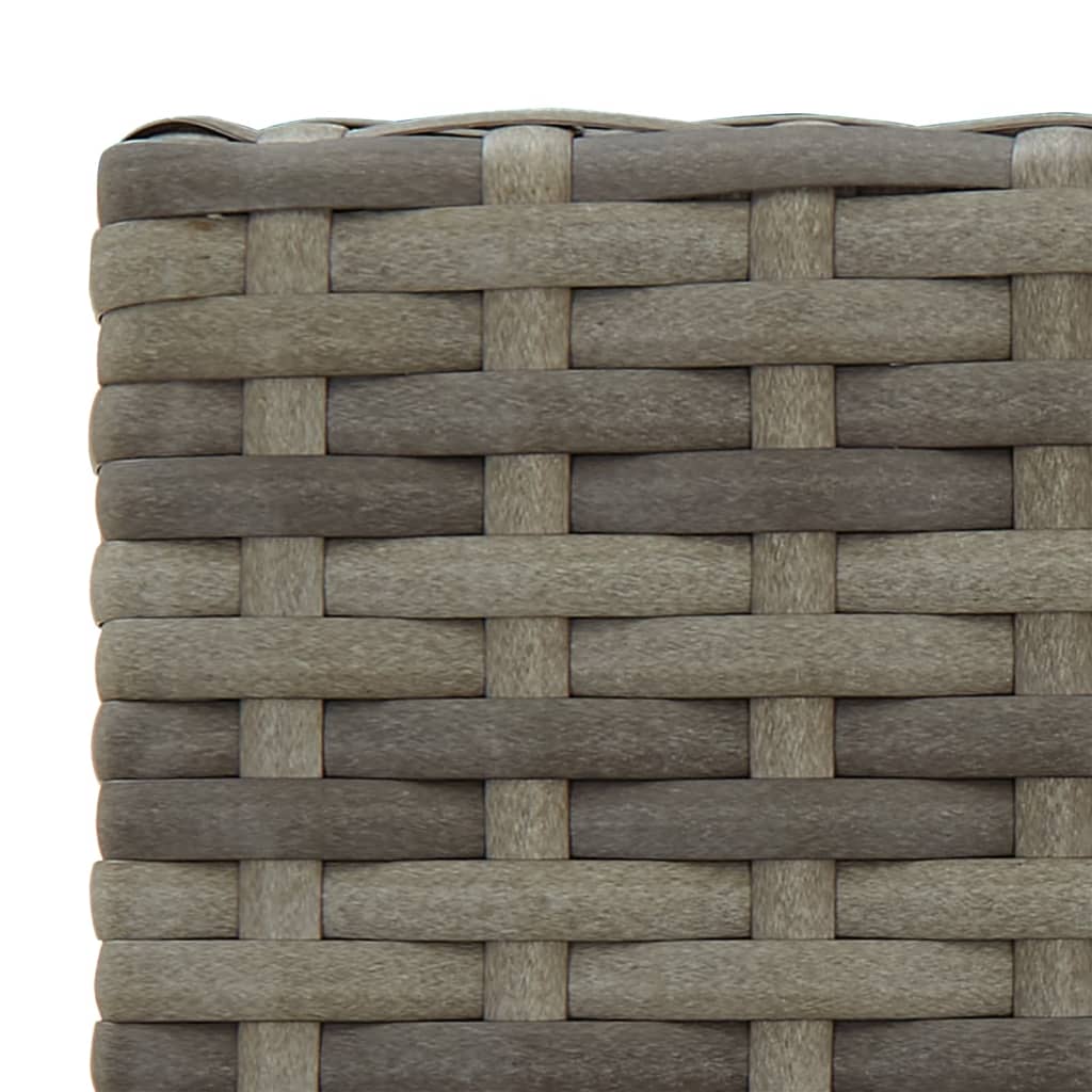 5-Tlg. Gartenbar-Set Poly Rattan