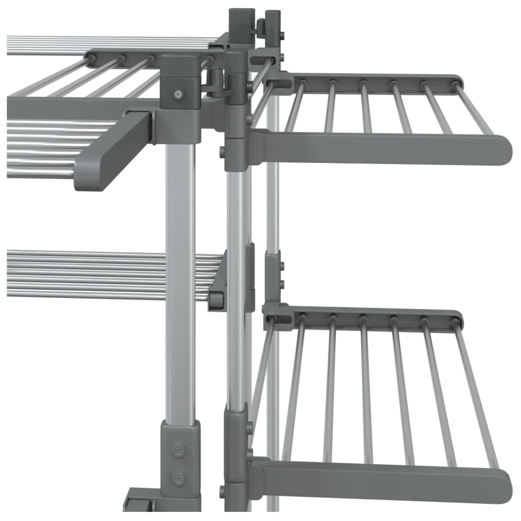 Wäschetrockner 107X107X120 Cm Aluminium