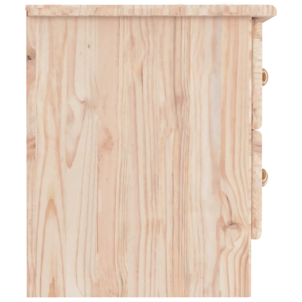 Nachttisch Alta 41X35X41 Cm Massivholz Kiefer