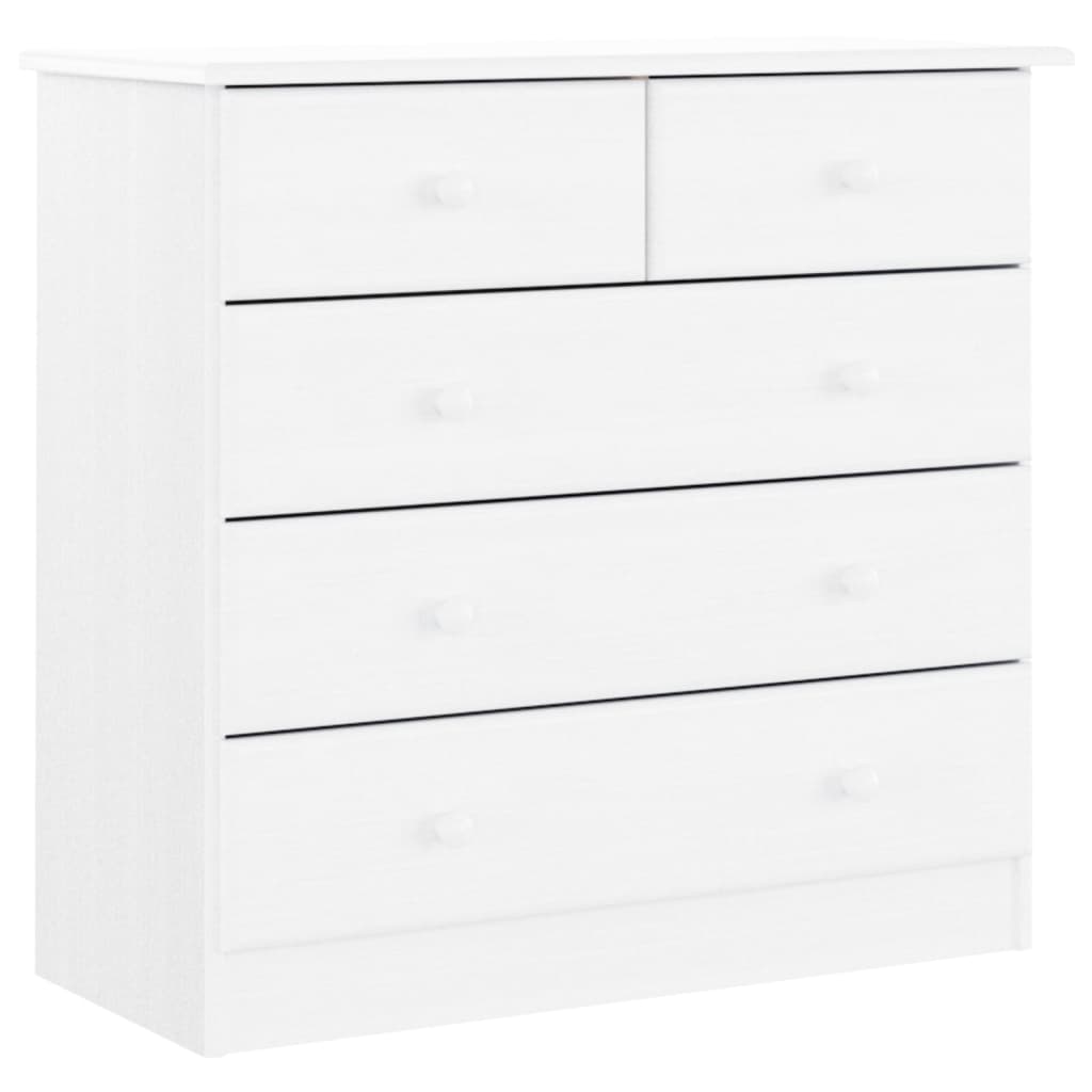 Kommode Alta 77X35X73 Cm Massivholz Kiefer