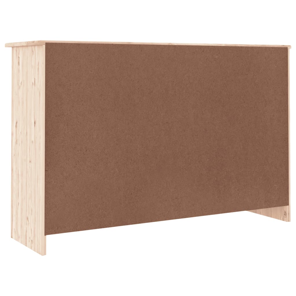 Sideboard Alta 112X35X73 Cm Massivholz Kiefer