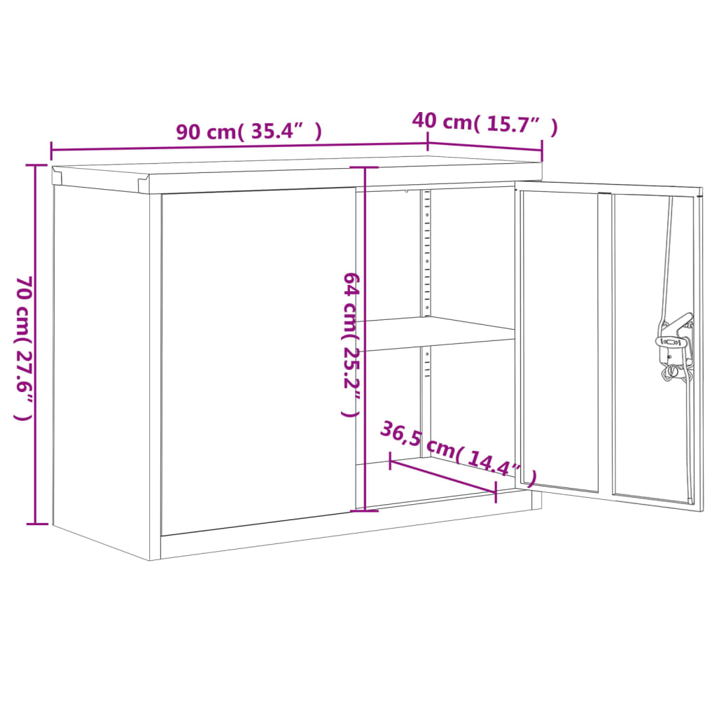 Aktenschrank Stahl