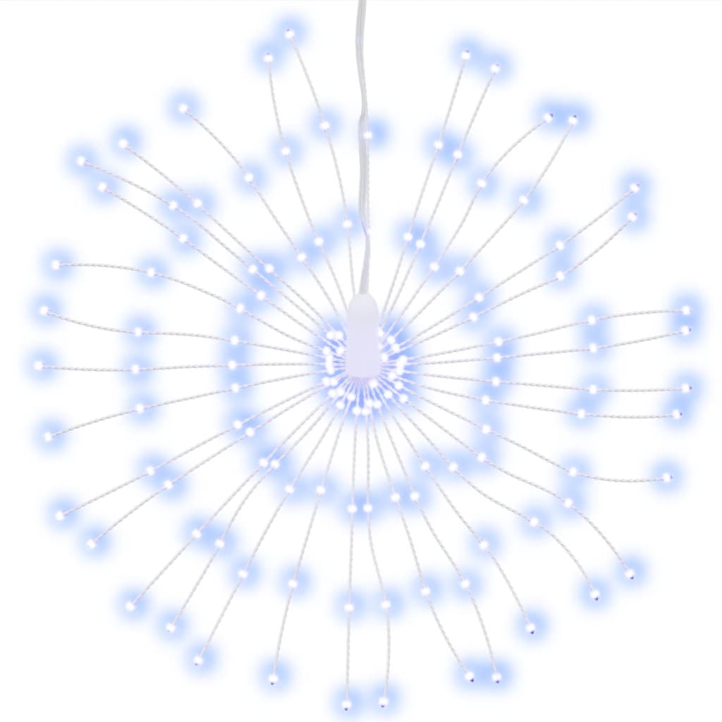 Weihnachtsbeleuchtungen Feuerwerk 2 Stk. 140 Leds 17Cm