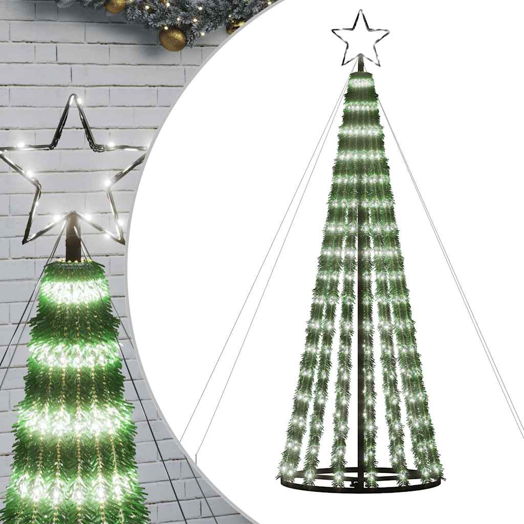 Led Weihnachtsbaum 275 Leds Kaltweiß