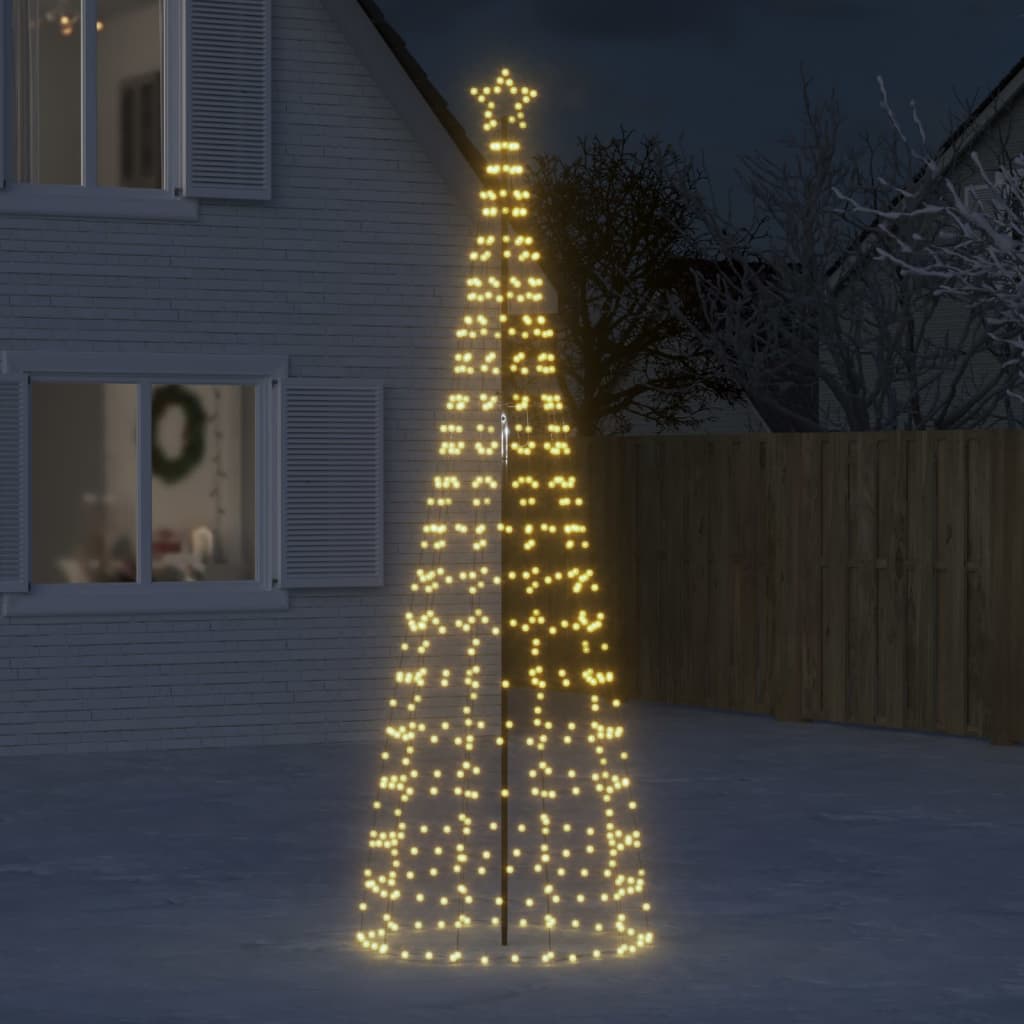 Led Weihnachtsbaum Mit Erdspießen 1534 Leds Warmweiß