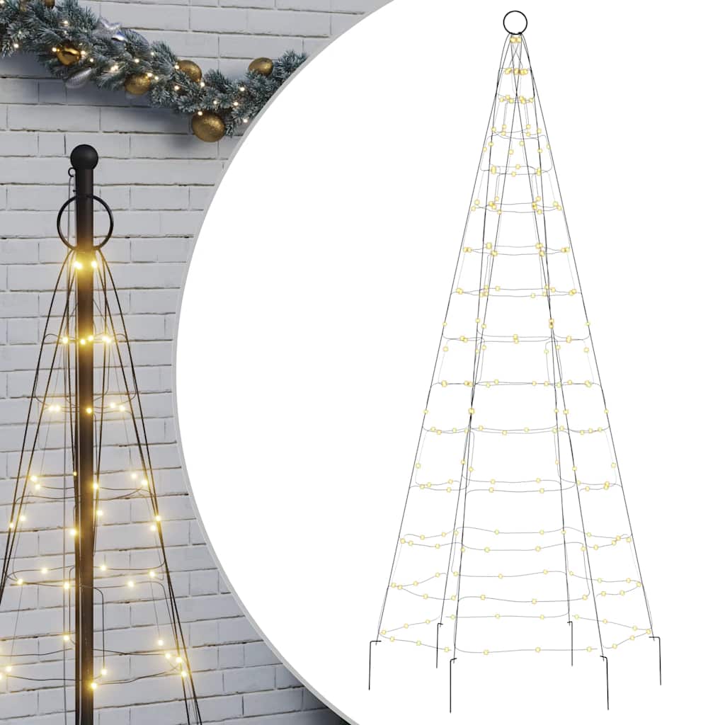 Led-Weihnachtsbaum 200 Leds Warmweiß