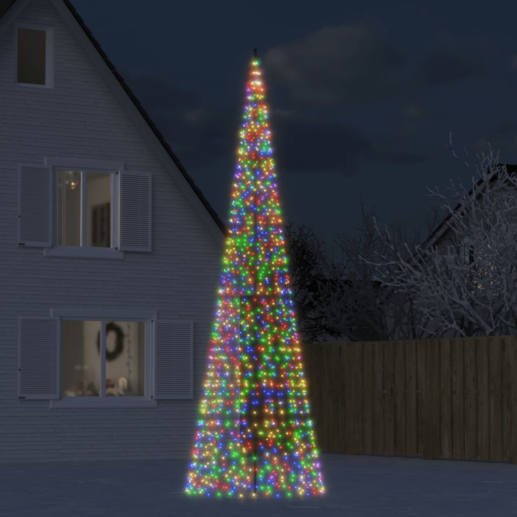 Led-Weihnachtsbaum 3000 Leds Mehrfarbig