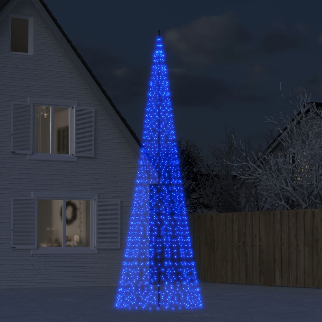 Led-Weihnachtsbaum 3000 Leds Blau