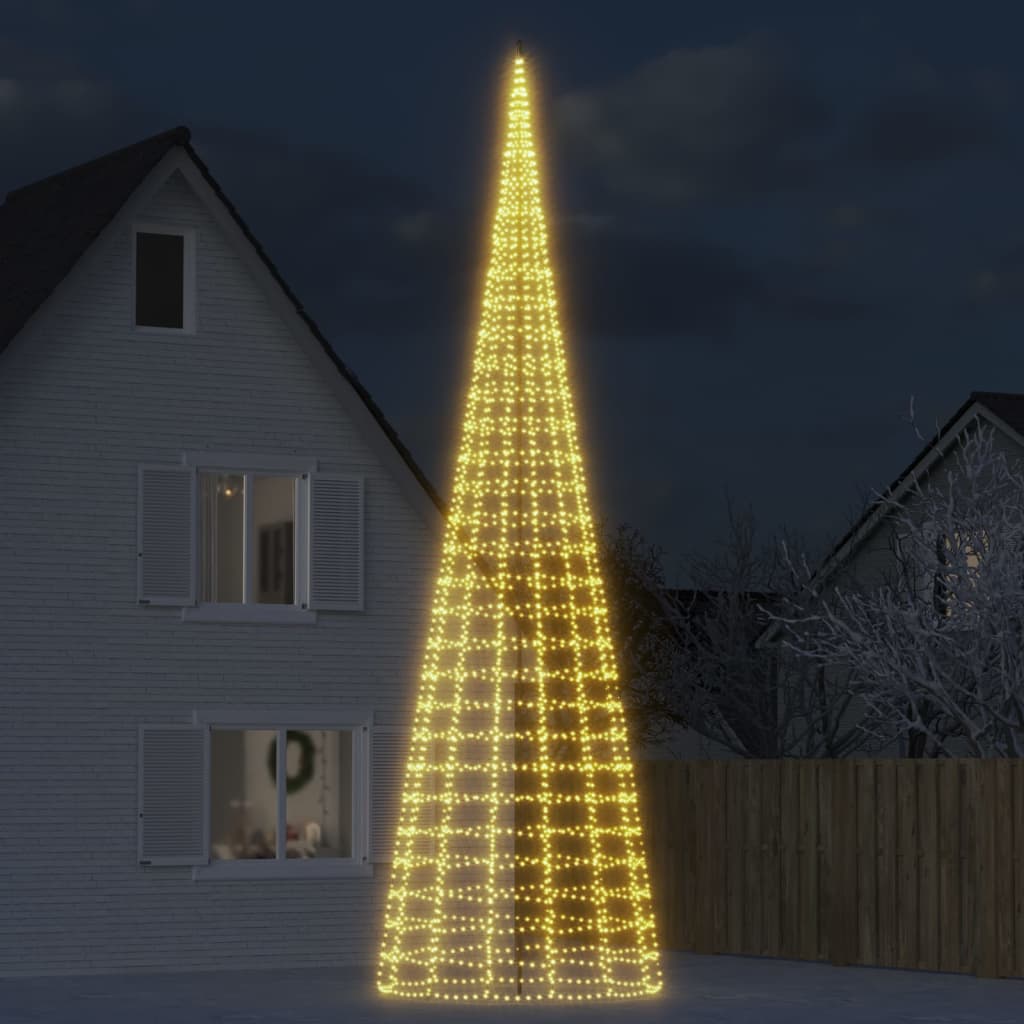 Led-Weihnachtsbaum 200 Leds Warmweiß