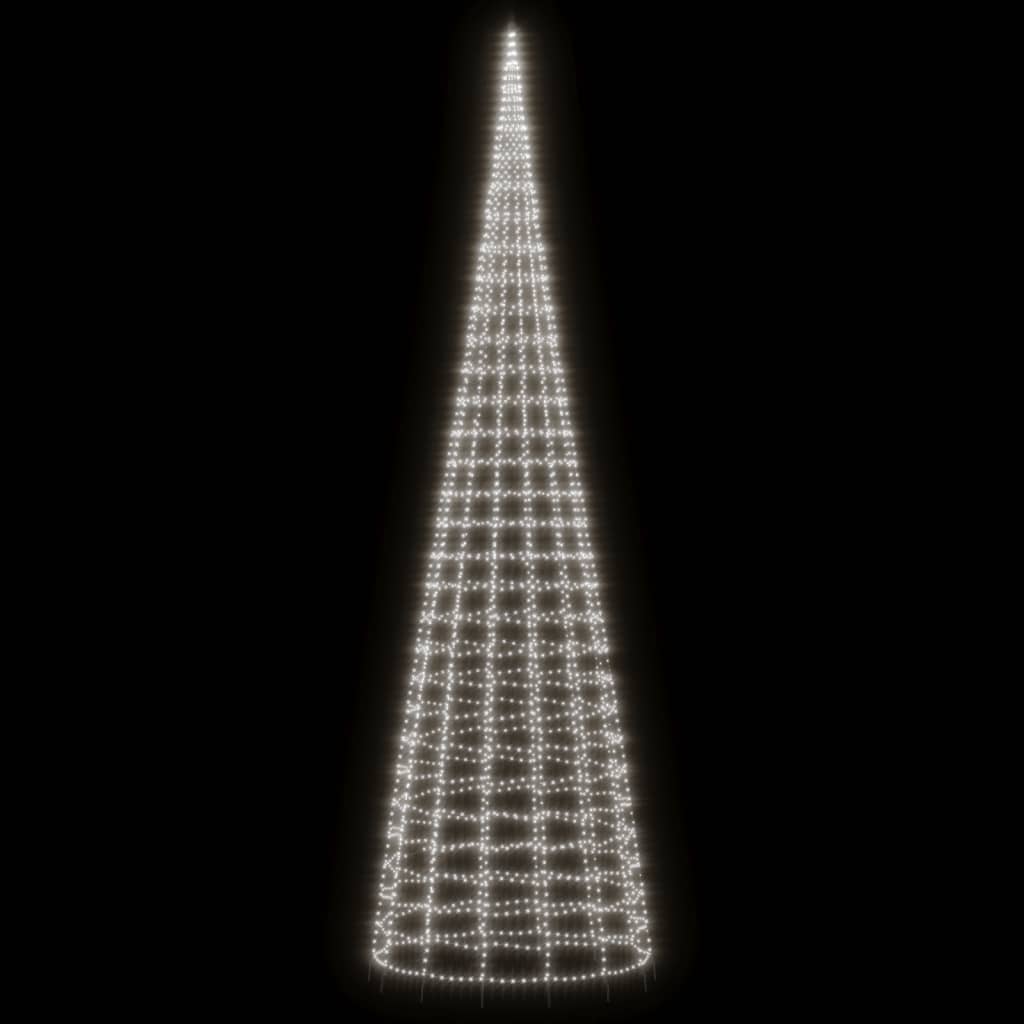 Led-Weihnachtsbaum 3000 Leds Kaltweiß