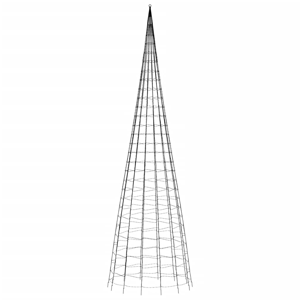 Led-Weihnachtsbaum 3000 Leds Kaltweiß