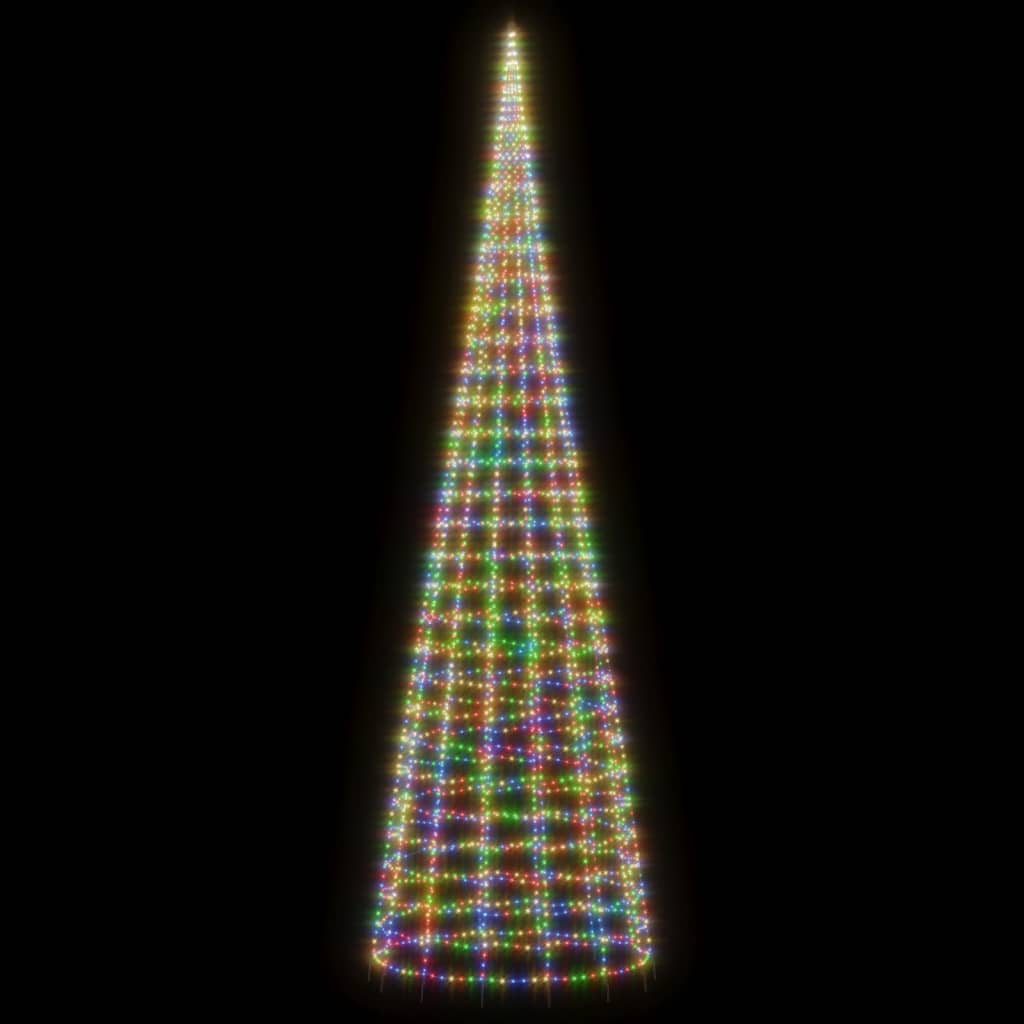 Led-Weihnachtsbaum 3000 Leds Mehrfarbig