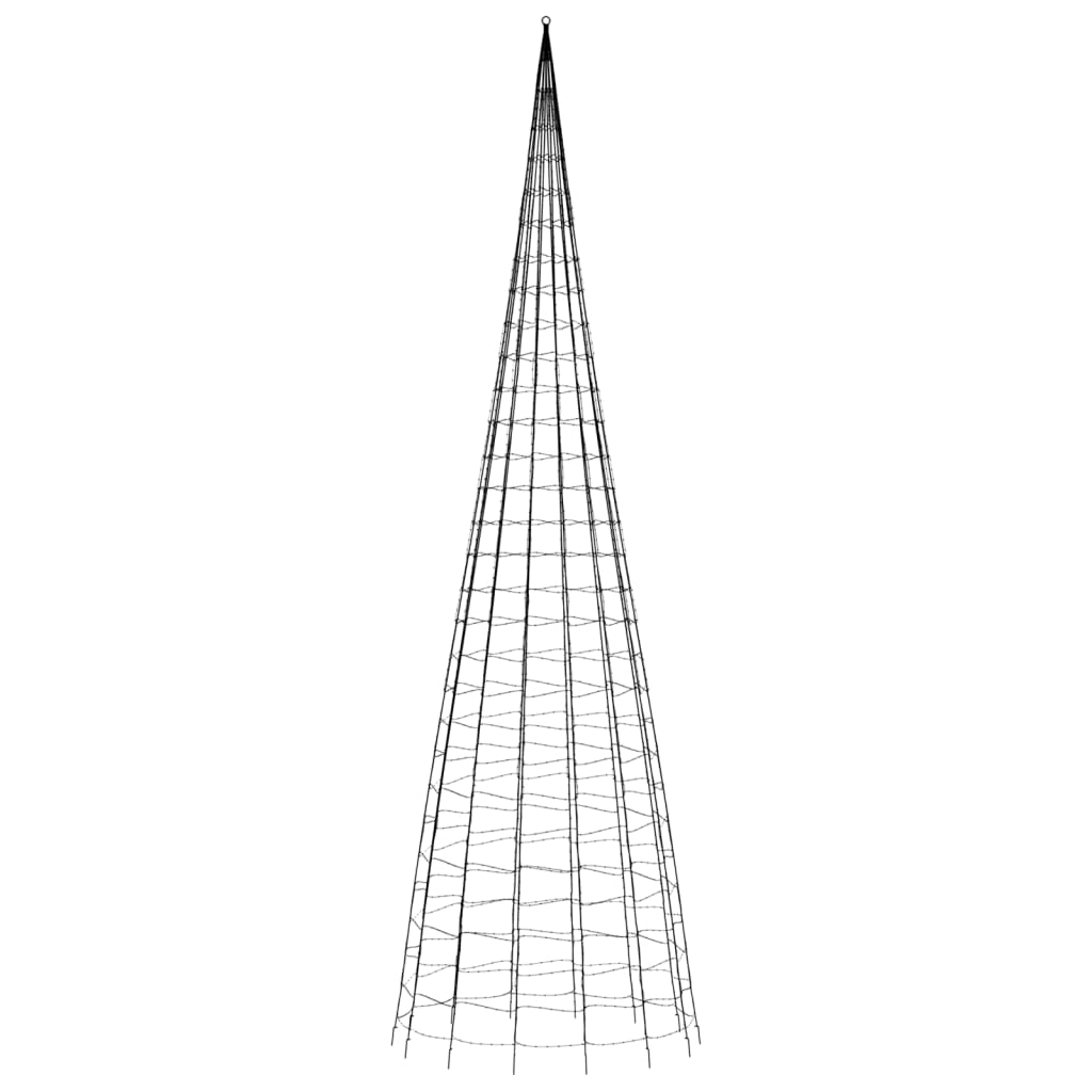 Led-Weihnachtsbaum 3000 Leds Mehrfarbig