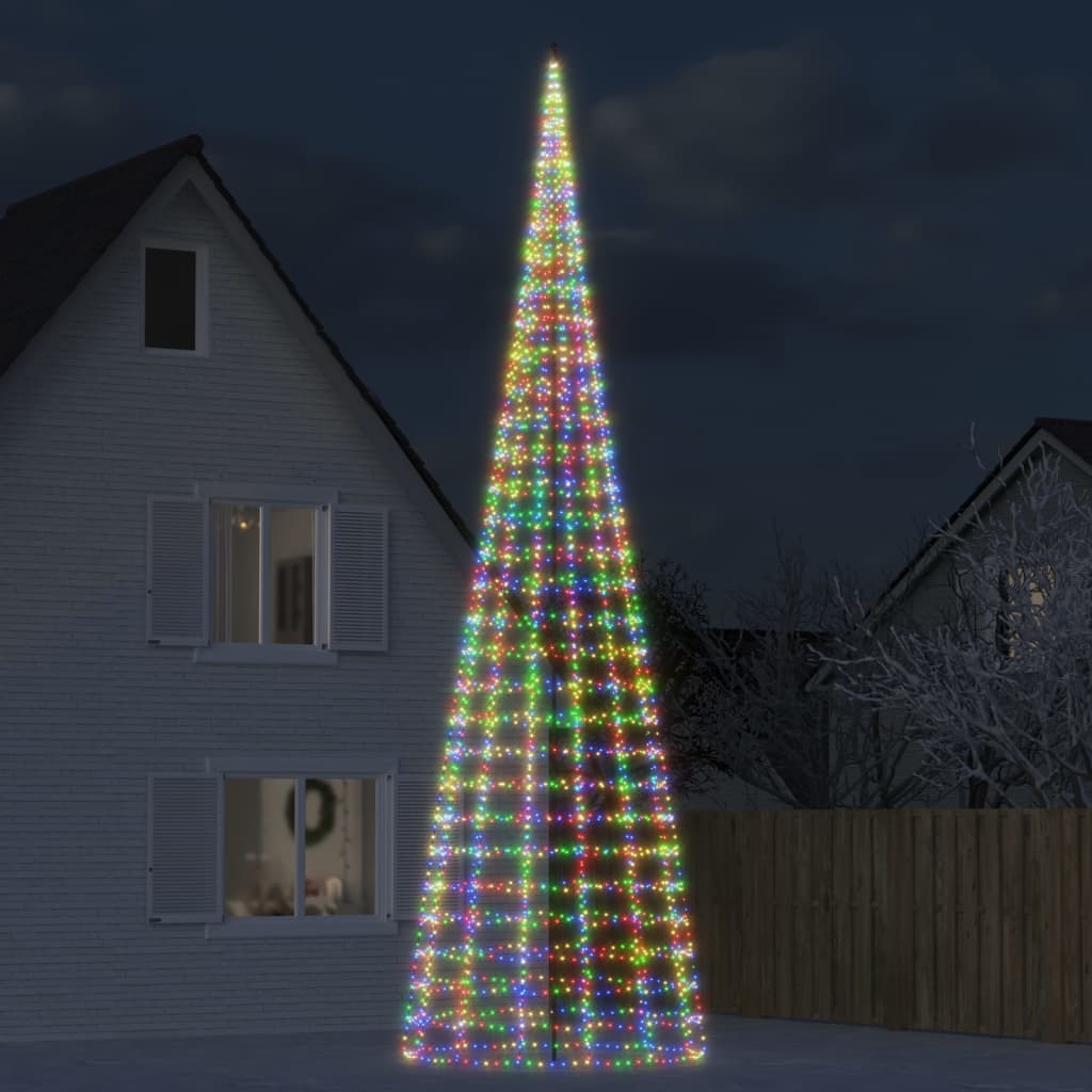 Led-Weihnachtsbaum 3000 Leds Mehrfarbig