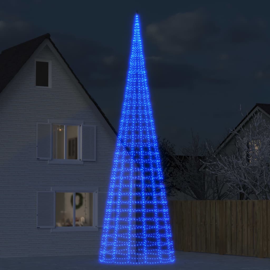 Led-Weihnachtsbaum 3000 Leds Blau