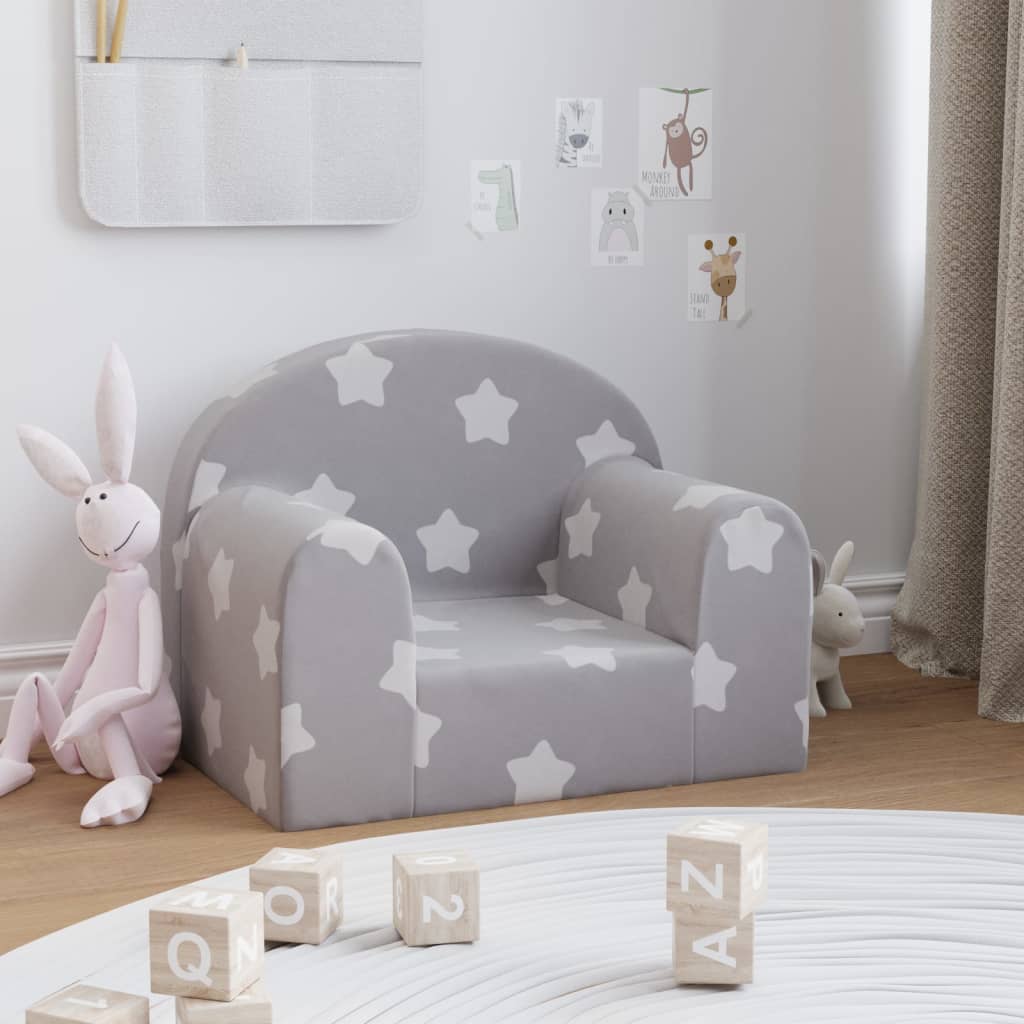 Kindersofa Weich Plüsch