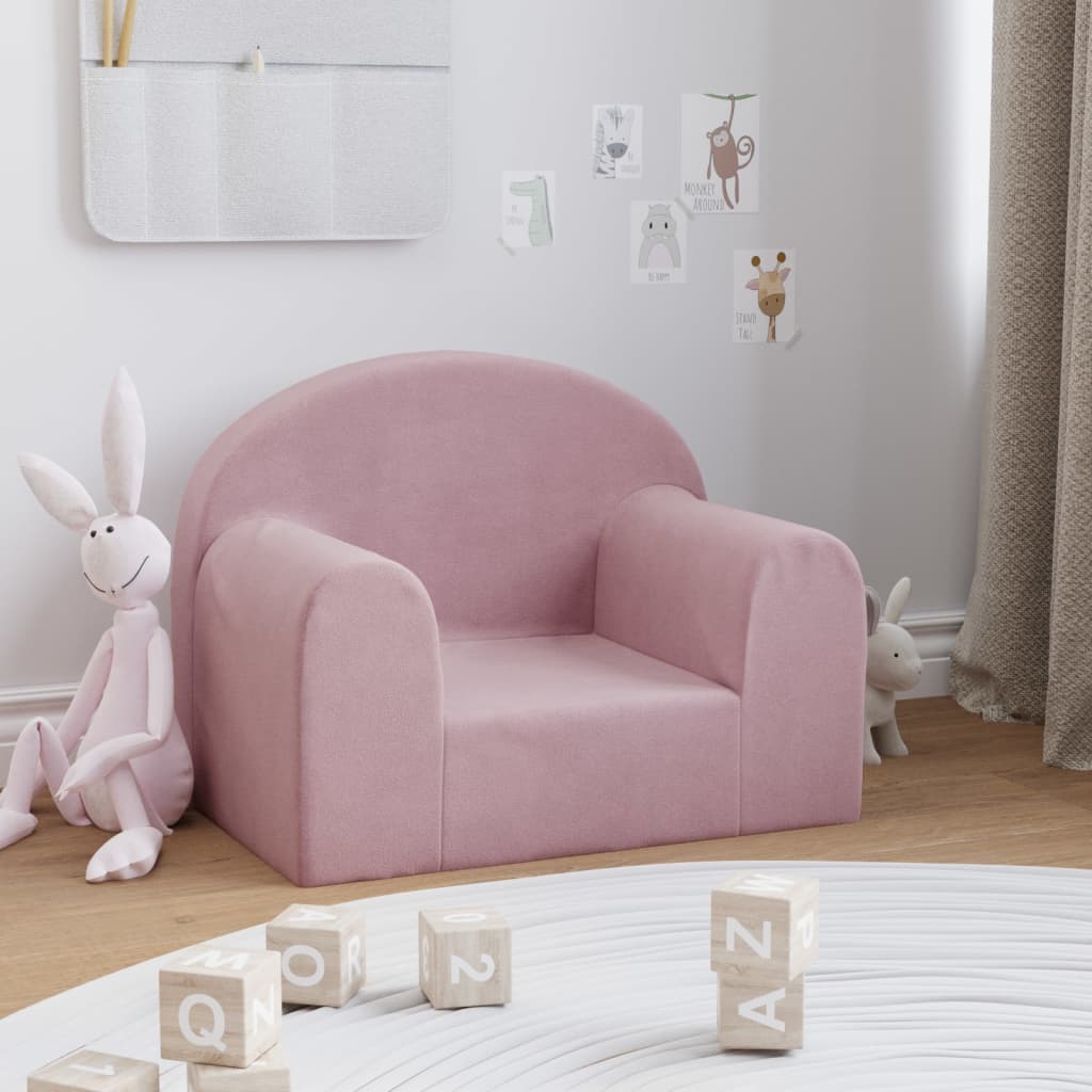Kindersofa Weich Plüsch
