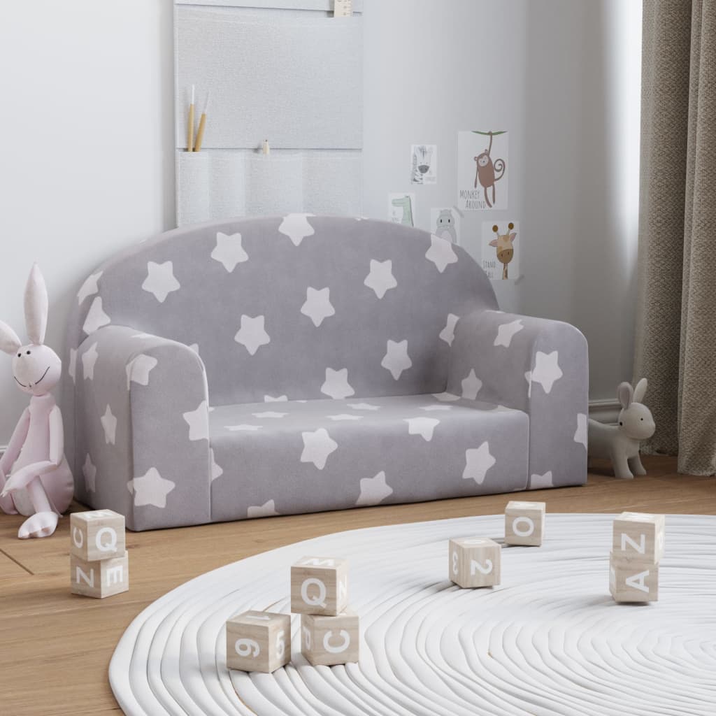 Kindersofa Weich Plüsch