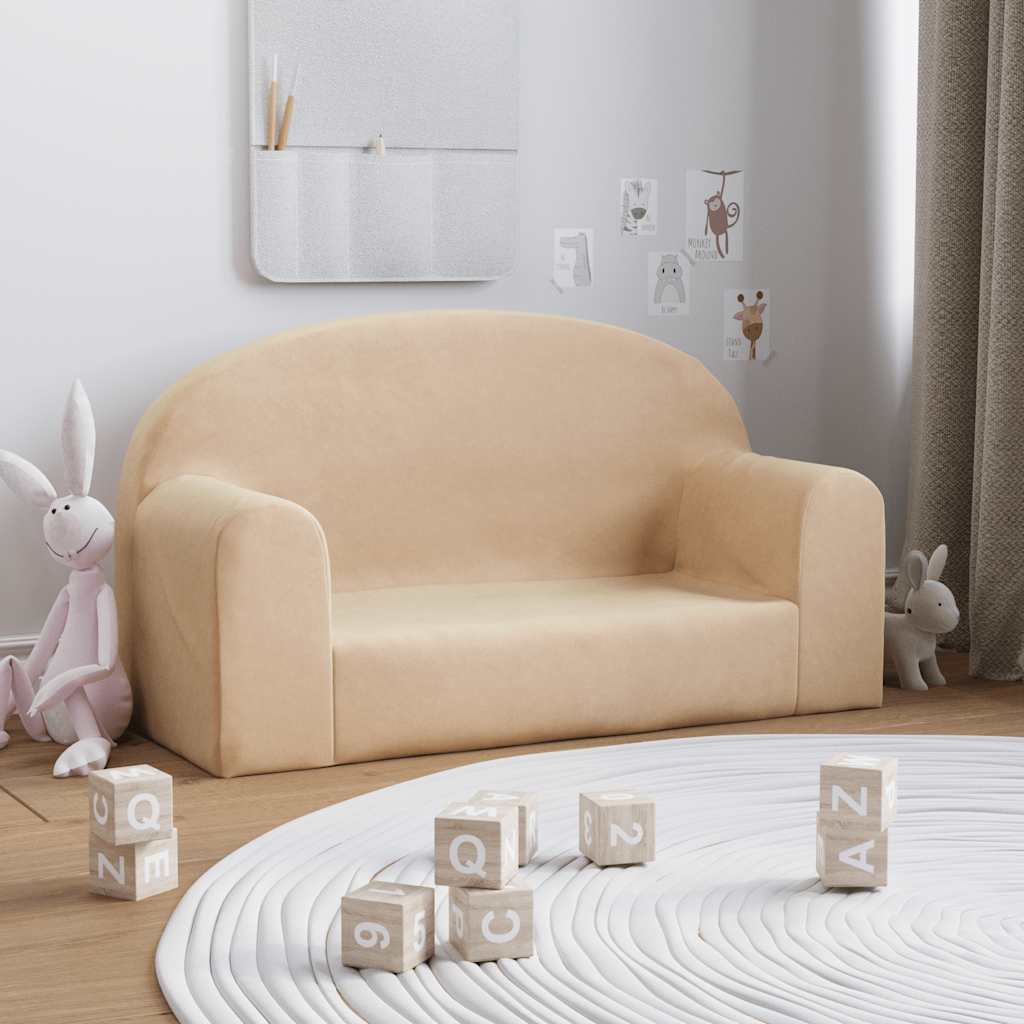 Kindersofa Weich Plüsch
