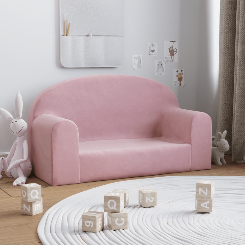 Kindersofa Weich Plüsch