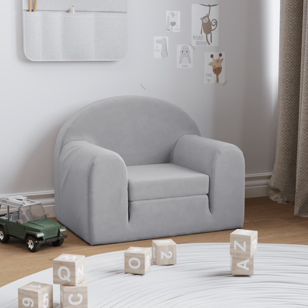 Kindersofa Weich Plüsch