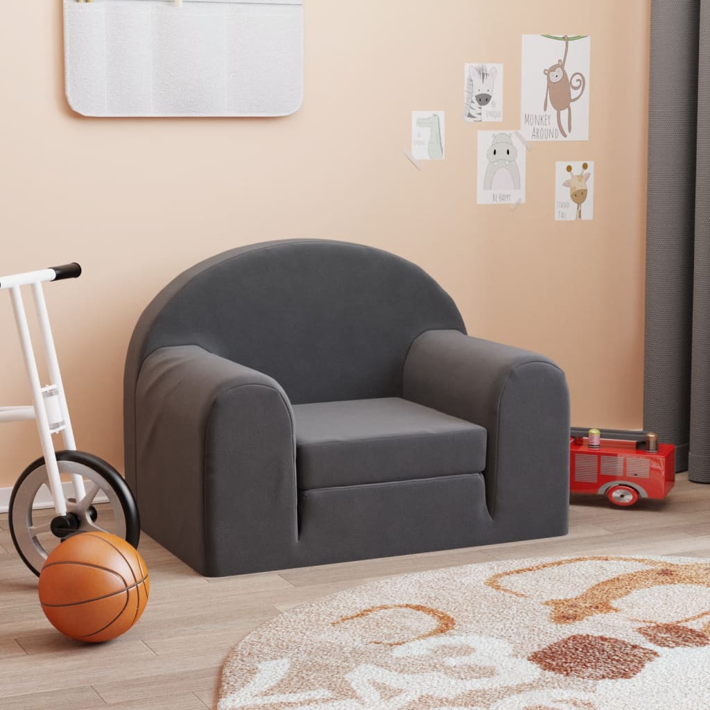Kindersofa Weich Plüsch