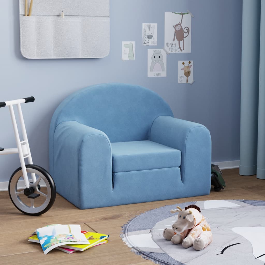 Kindersofa Weich Plüsch