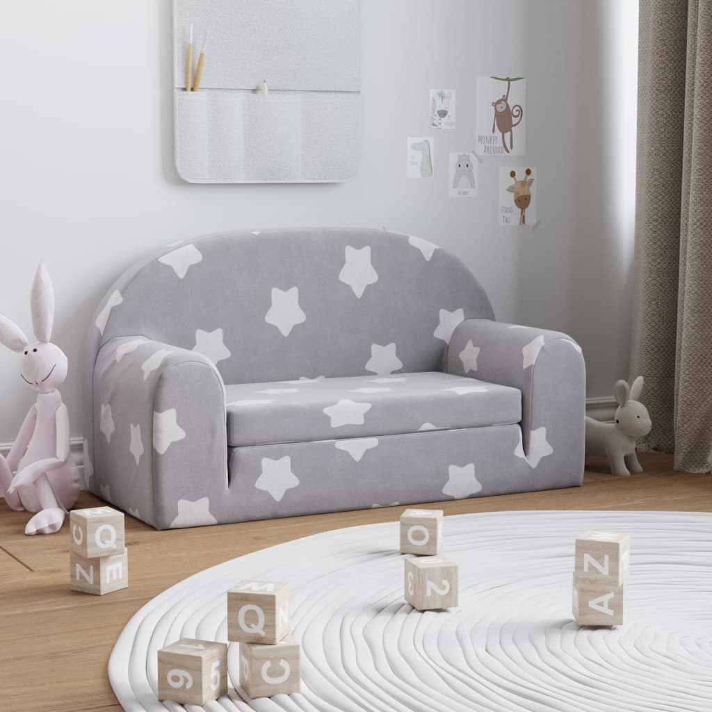 Kindersofa Weich Plüsch
