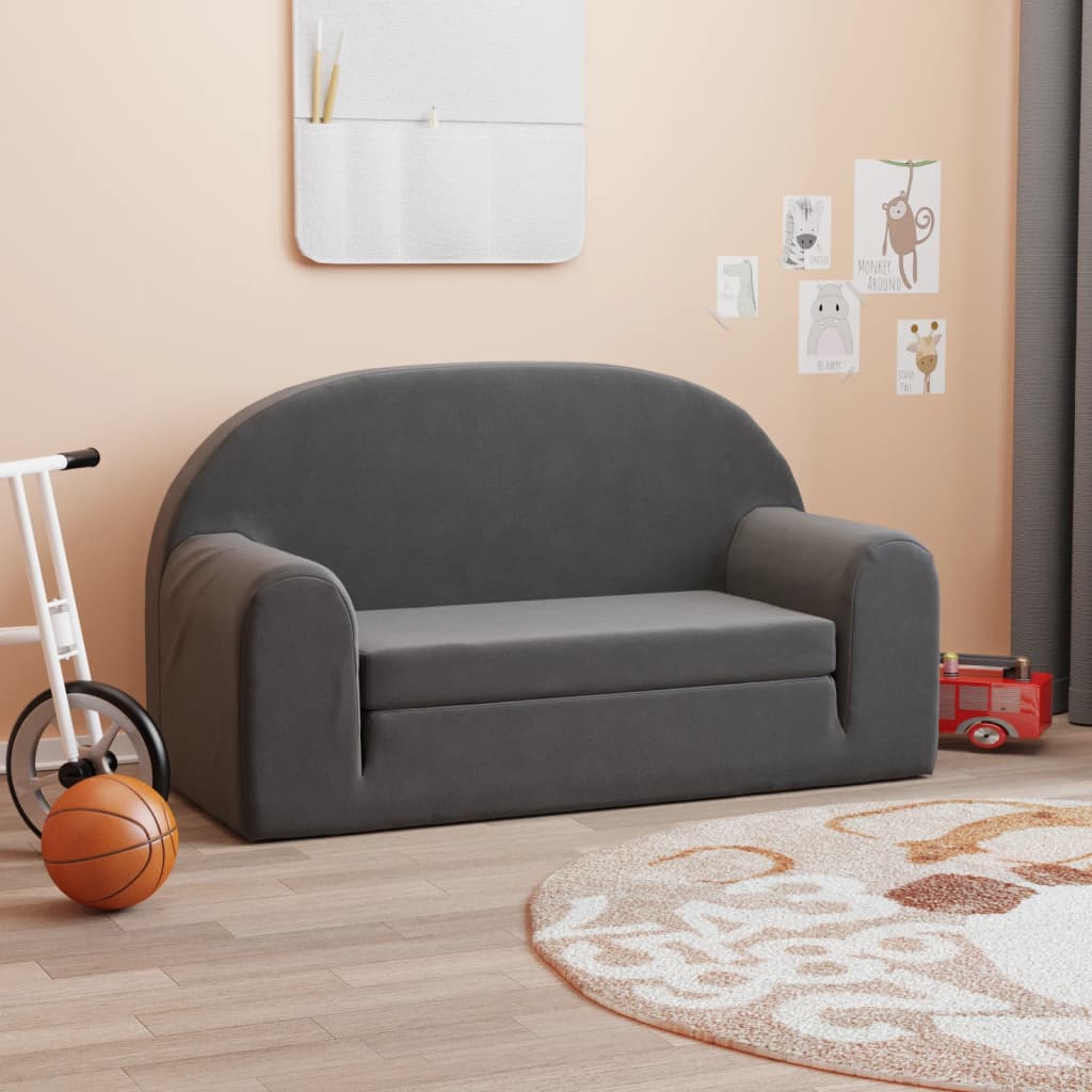 Kindersofa Weich Plüsch