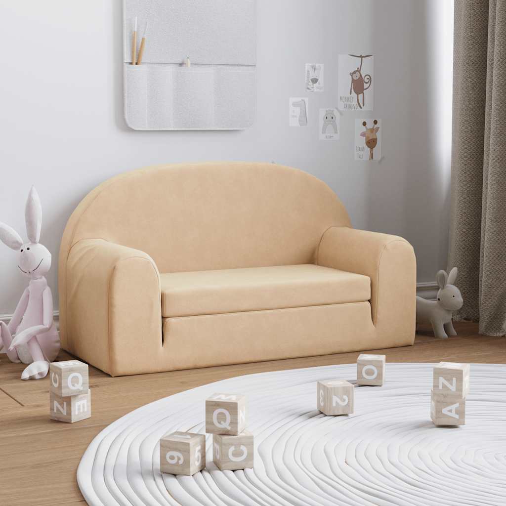 Kindersofa Weich Plüsch