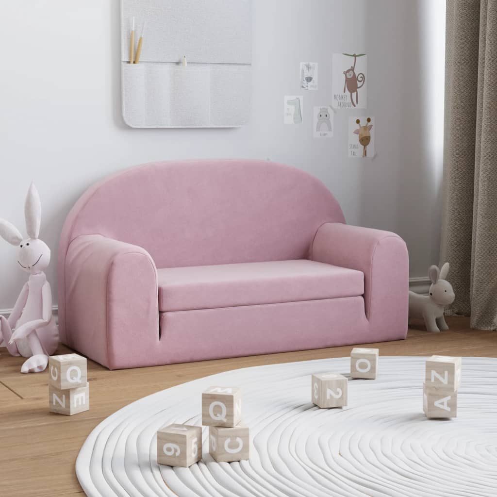 Kindersofa Weich Plüsch