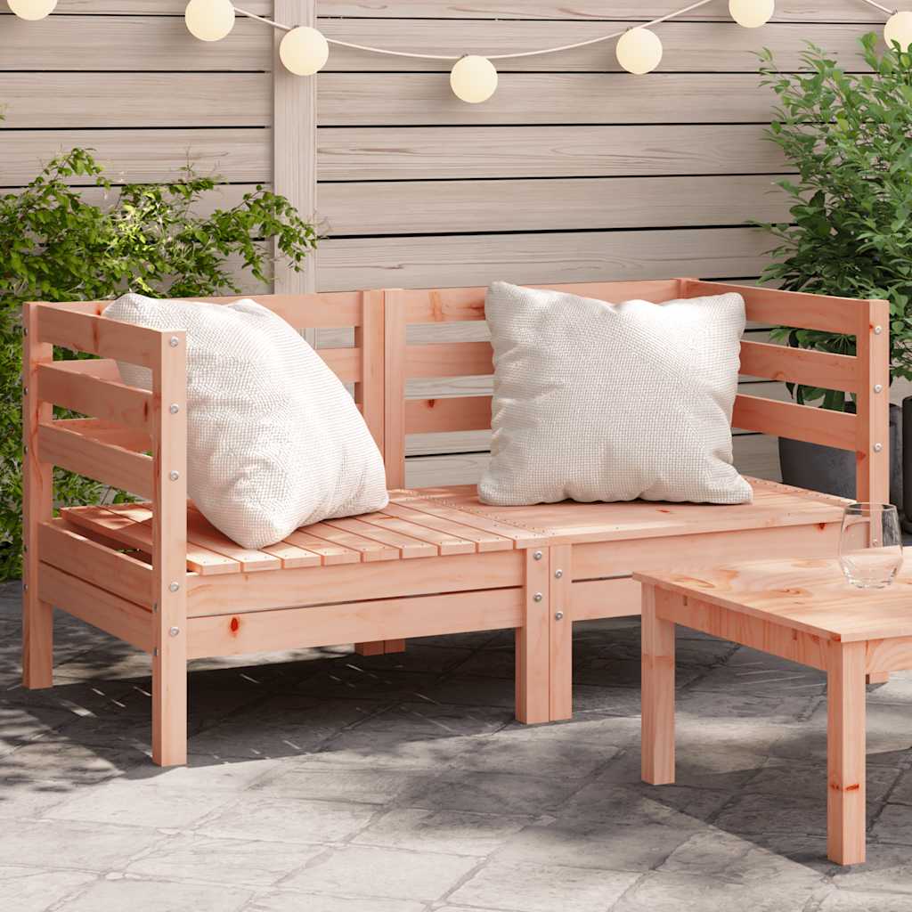 Garten-Mittelsofas 2 Stk. Massivholz Kiefer