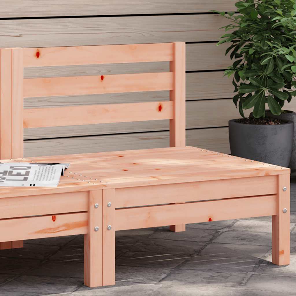 Garten-Mittelsofas 2 Stk. Massivholz Kiefer