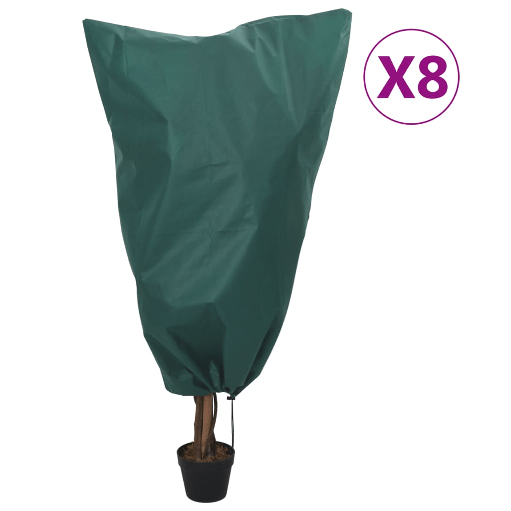 Wintervlies Mit Kordelzug 8 Stk. 70 G/M² 0,8X1,2 M