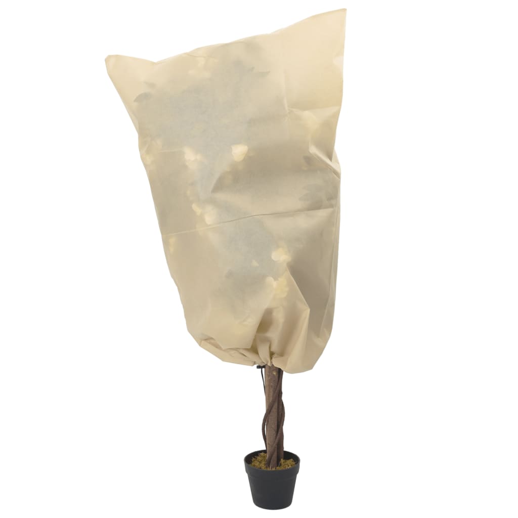 Wintervlies Mit Kordelzug 12 Stk. 70 G/M² 0,8X0,8 M