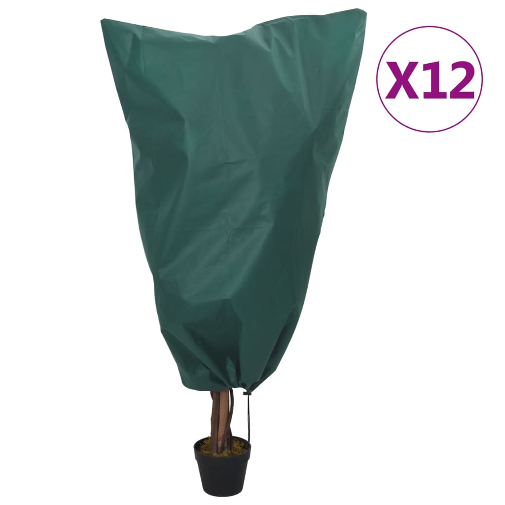 Wintervlies Mit Kordelzug 12 Stk. 70 G/M² 0,8X1,2 M