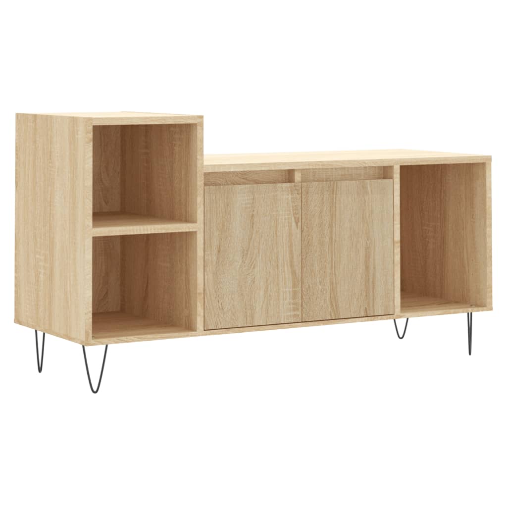 Tv-Schrank Sonoma-Eiche 100X35X55 Cm Holzwerkstoff