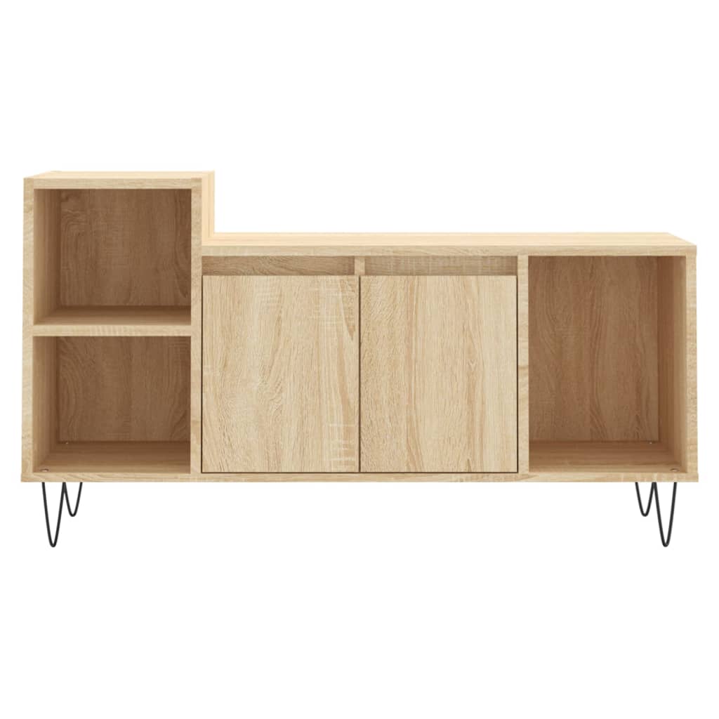 Tv-Schrank Sonoma-Eiche 100X35X55 Cm Holzwerkstoff