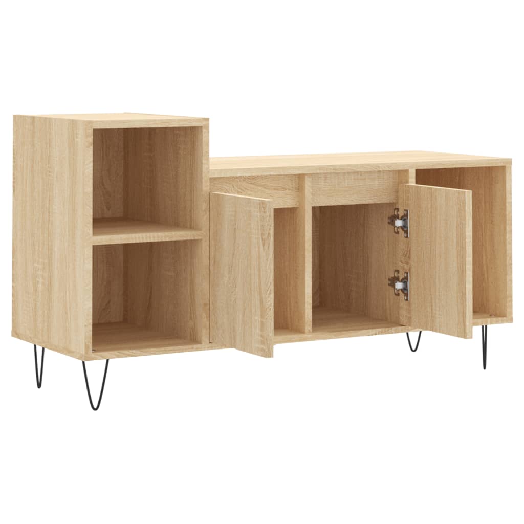 Tv-Schrank Sonoma-Eiche 100X35X55 Cm Holzwerkstoff