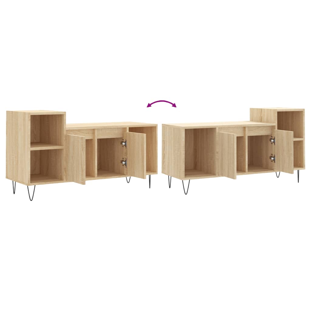 Tv-Schrank Sonoma-Eiche 100X35X55 Cm Holzwerkstoff