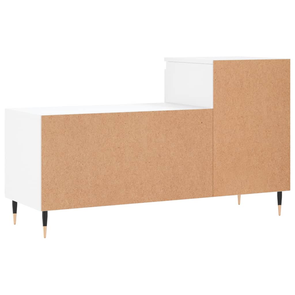 Schuhregal 102X36X60 Cm Holzwerkstoff Weiß
