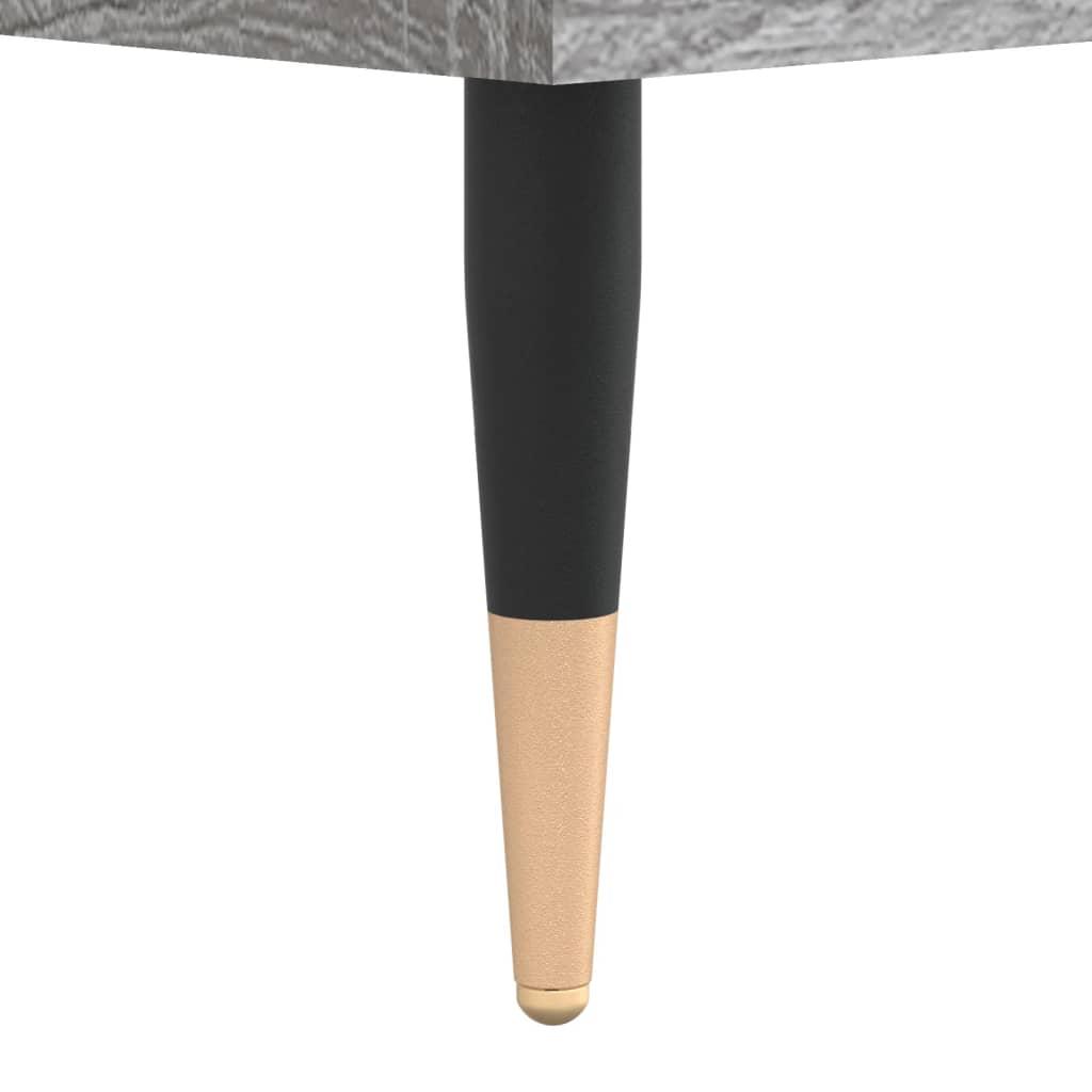 Schuhregal 102X36X60 Cm Holzwerkstoff Grau Sonoma