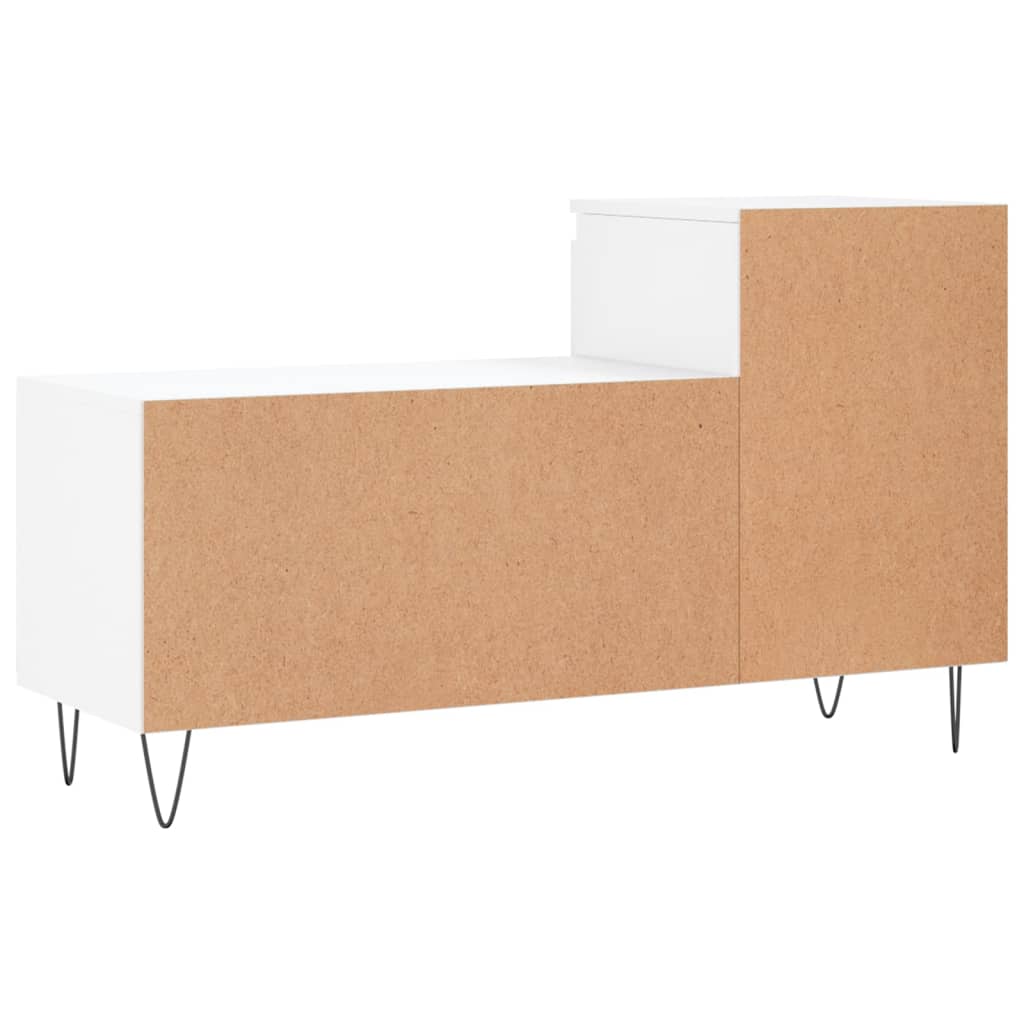Schuhregal 102X36X60 Cm Holzwerkstoff Weiß