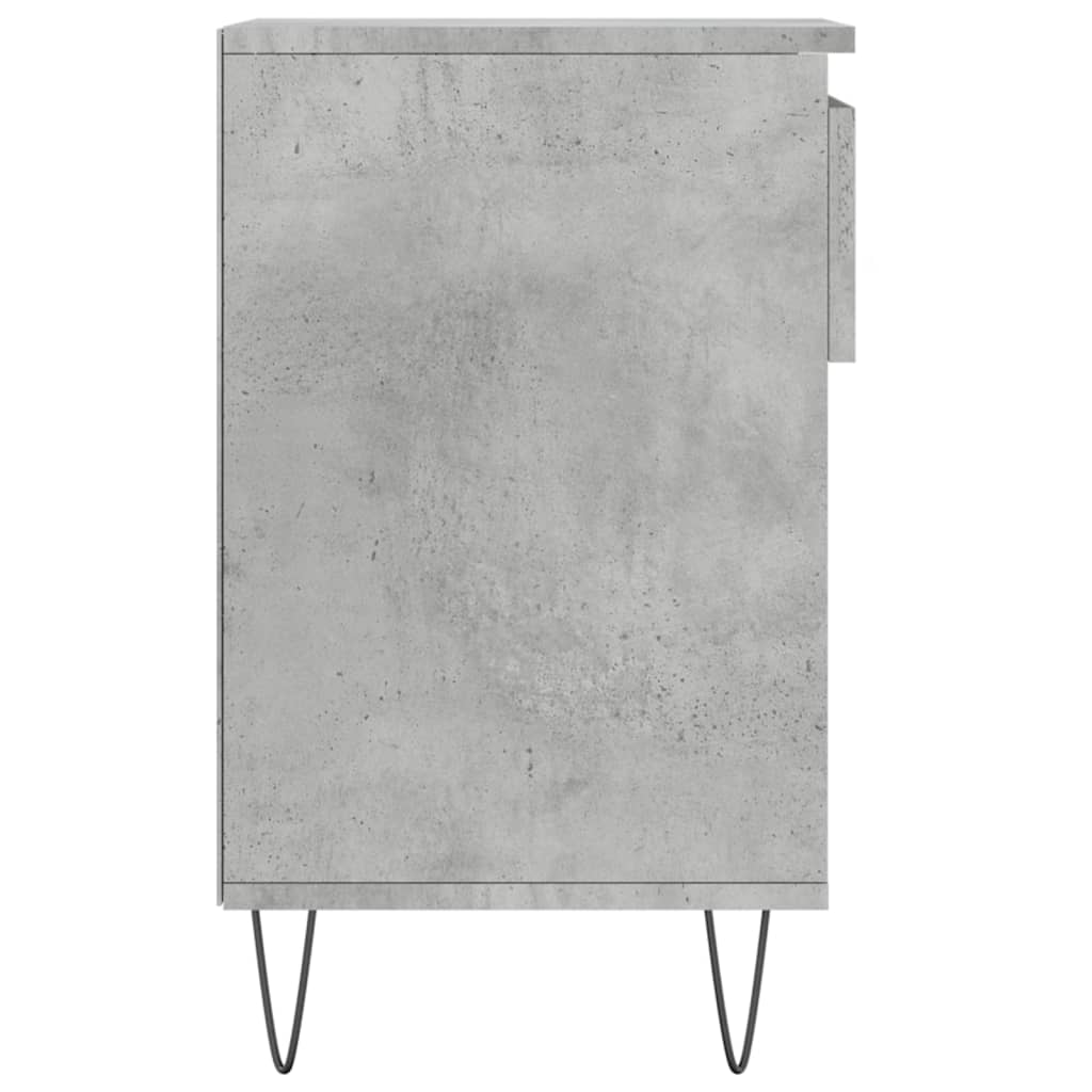 Schuhregal 102X36X60 Cm Holzwerkstoff Betongrau
