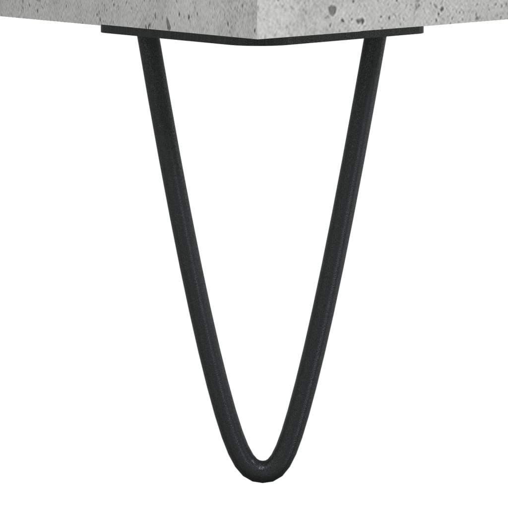 Schuhregal 102X36X60 Cm Holzwerkstoff Betongrau