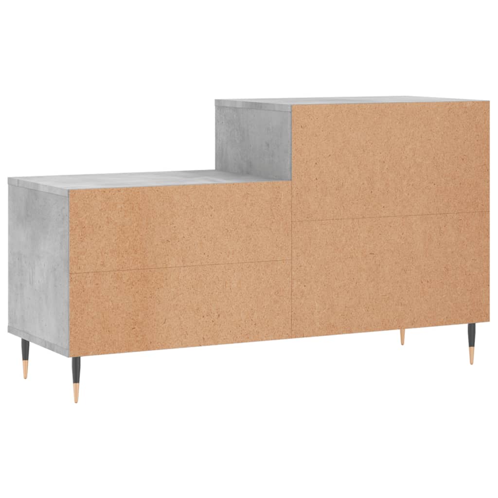 Schuhregal 102X36X60 Cm Holzwerkstoff Betongrau