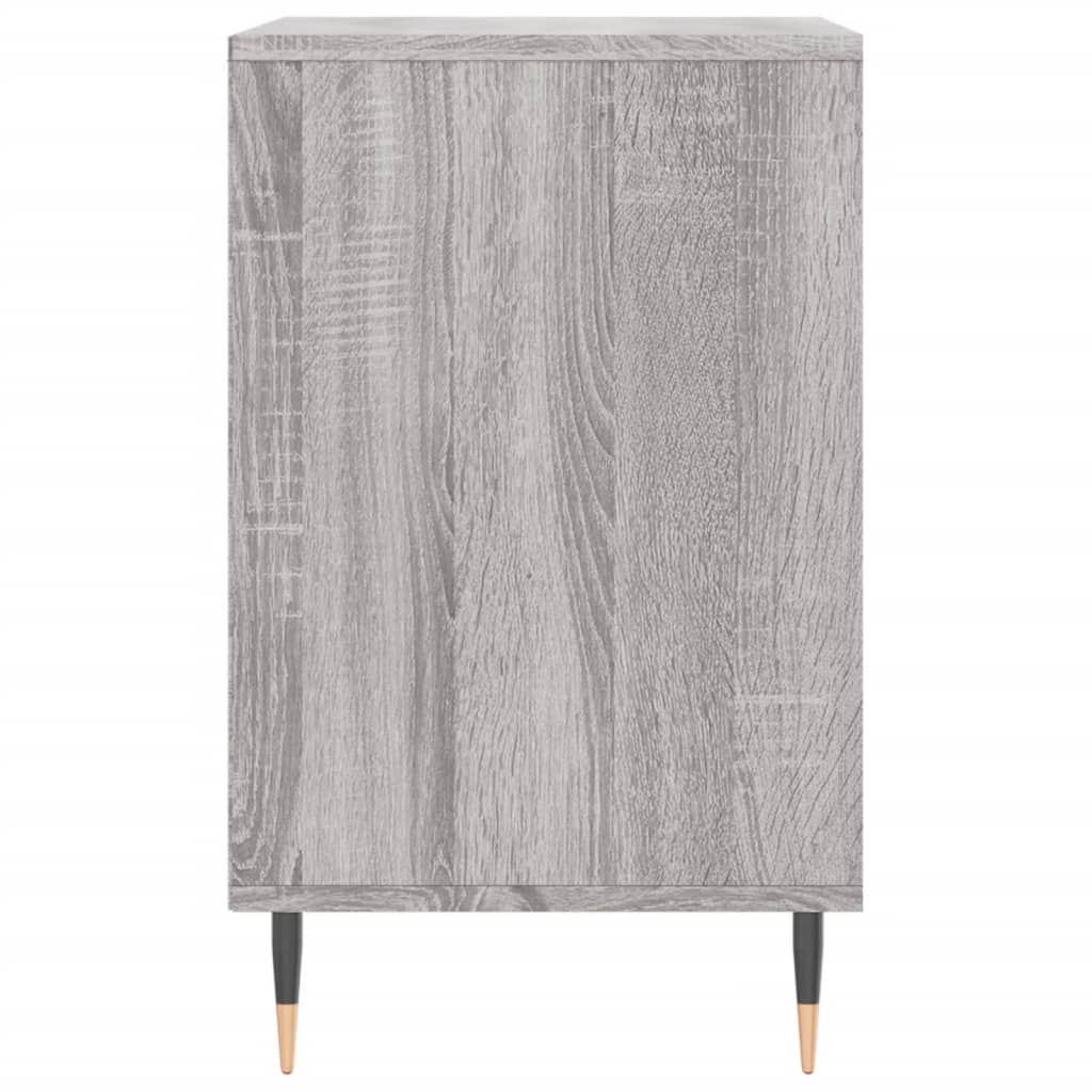 Schuhregal 102X36X60 Cm Holzwerkstoff Grau Sonoma