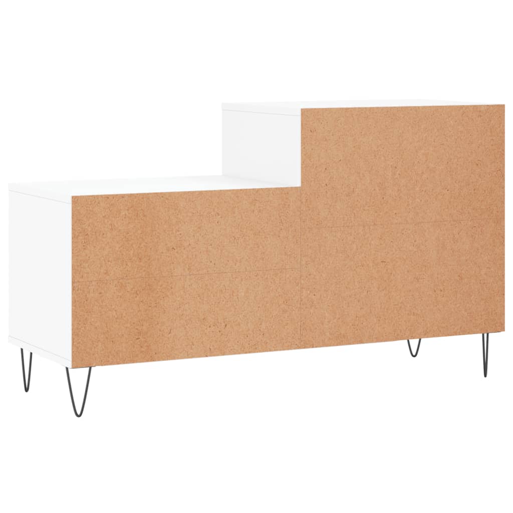 Schuhregal 102X36X60 Cm Holzwerkstoff Weiß