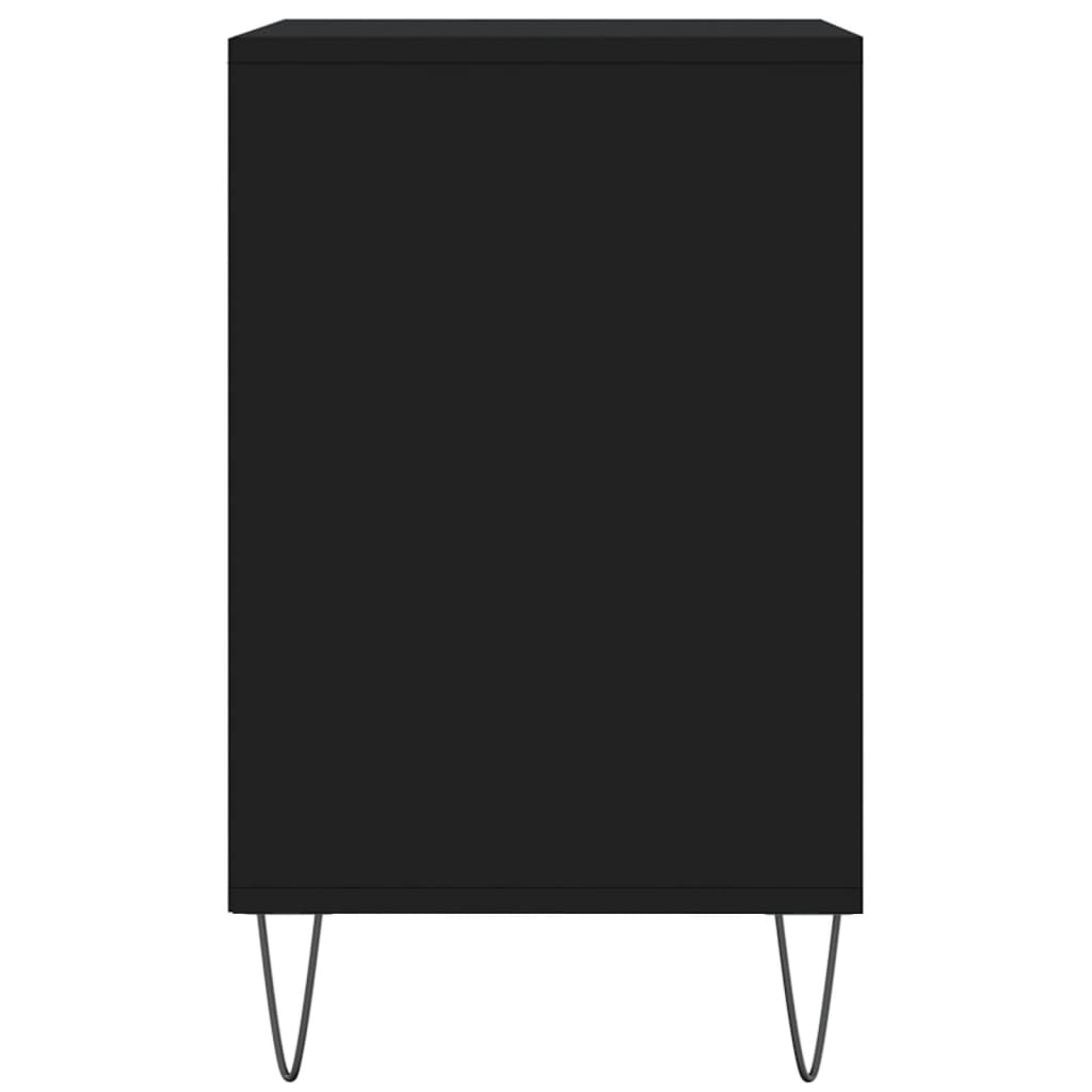 Schuhregal 102X36X60 Cm Holzwerkstoff Schwarz